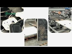 Machine de recyclage de panneaux solaires de matières premières métalliques entièrement automatique